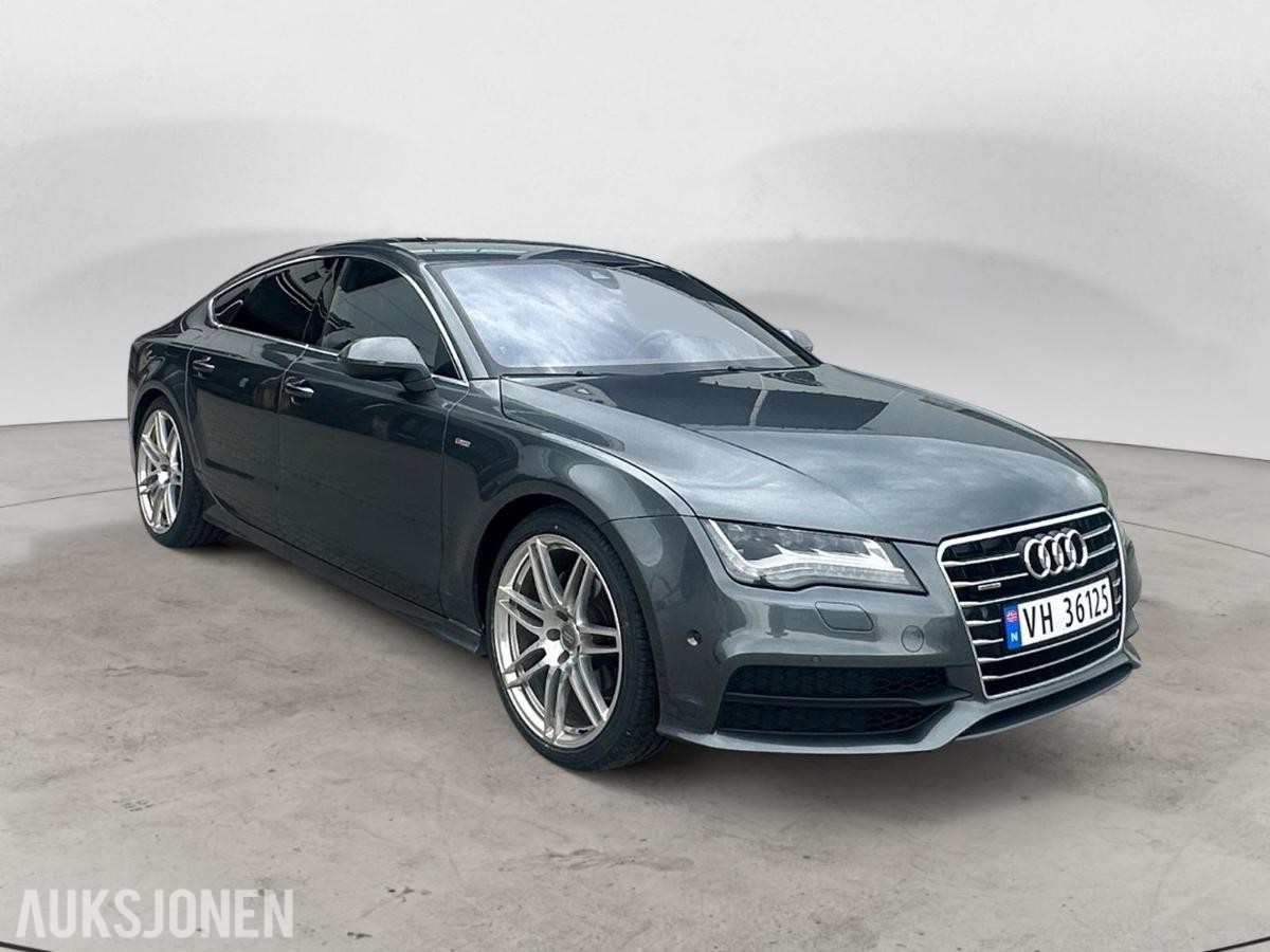 2012 Audi A7 2.8 FSI 204hk QUATTRO, Automat, Cruisekontroll, Navigasjon